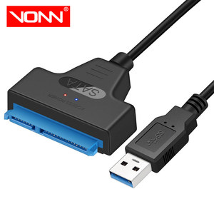 <span class=keywords><strong>Cable</strong></span> adaptador SATA a USB 3.0 para transferencia de datos, convertidor de disco duro externo, compatible con UASP para disco du - Product Image 1