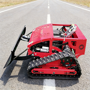 Bestselling Products New Chinese Designed <b>Tracked</b> Petrol Automatic <b>Remote</b>-<b>controlled</b> Lawn <b>Mower</b> with Additional Snow Plough - Product Image 4