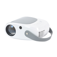 Ruiying H5 1080P Portable mini Vidéo Projecteurs Intelligents Android Home Cinéma En Plein Air LCD Proyector Cadeau De Noël Beamer