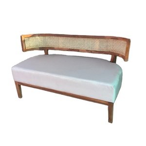 Sofá Individual de Madera Maciza de Estilo Nórdico, Sillón Moderno de Diseño Minimalista para Sala de Estar, Dormitorio y Balcón - Product Image 1