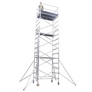 <span class=keywords><strong>Échafaudage</strong></span> pliant en alliage d'aluminium - Capacité de charge de 900 kg, hauteur de 6 m, utilisation pour la construction et la <span class=keywords><strong>location</strong></span> aéronautique - Product Image 1