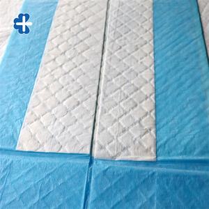 Üretim tıbbi büyük boy inkontinans underpads hastane ve evde bakım için kanatlı - Product Image 4