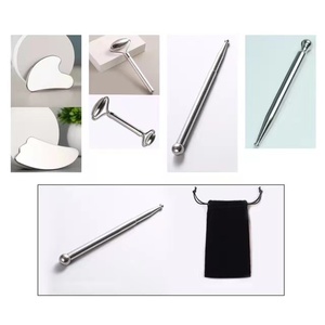 Pluma de Acupuntura, Herramienta de Reflexología Facial, Acero Inoxidable, Retráctil, Masajeador de Puntos de Activación - Product Image 5