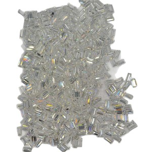 Princess Square Zircon Loose Stones Slightly Yellowish Beige Iridescent For Jewelry Making - Product Image 5