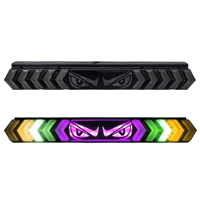 BB2287 Camion LED Devil Eyes Clignotant Multicolore Frein Clignotant Feu Arrière Antibrouillard pour Accessoires de Lumière de Voiture