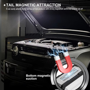 ไฟฉายแม่เหล็กขนาดเล็กแบบสองแสงอเนกประสงค์ พร้อมไฟข้าง COB สำหรับงานกลางแจ้ง ให้แสงสว่างสูง - Product Image 6