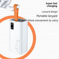 Banques d'alimentation haute capacité 40000mah avec écran numérique Quatre sorties USB Type C 22.5W Banque d'alimentation portable 40000mAh Station d'alimentation