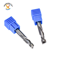 Fraises à compression haut-bas en carbure de tungstène à double cannelure, support personnalisé ODM/OEM pour revêtement Warrior