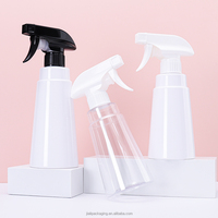 Bouteille pulvérisateur rose 300 ml, plusieurs couleurs, bouteilles coniques en plastique PET ambré 500 ml, pompe de luxe pour spray capillaire et nettoyage