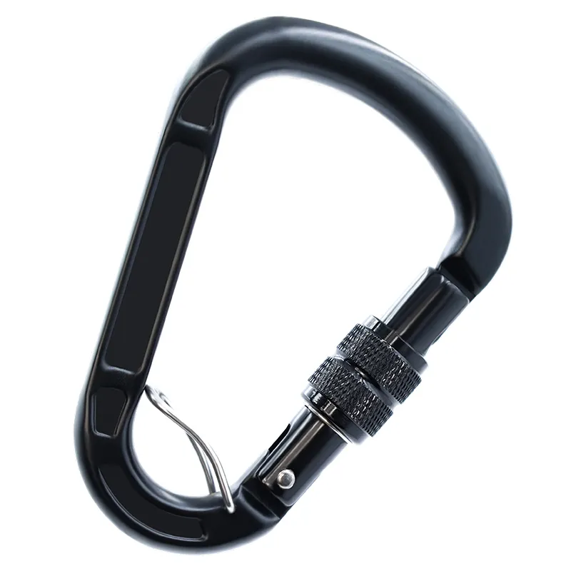 Jrsgs SGM7132tn Xoắn Carabiner 7075 Nhôm Carabiner Ánh Sáng Leo Núi An Toàn Snap Hook