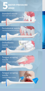 Tragbarer 300ML USB-Aufladbarer Elektrischer Wasserflosser Munddusche Zahnreiniger mit Wasserdichtem Kunststoffgehäuse - Product Image 5