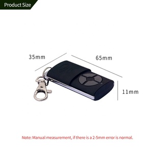 Evrensel garaj kapısı <span class=keywords><strong>433mhz</strong></span> <span class=keywords><strong>4</strong></span> düğme YET2168 RF kablosuz teksir uzaktan kumanda - Product Image 3