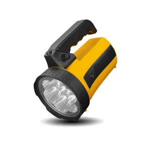 Kunststoff-Torchlight wiederaufladbar handgerät tragbare Spot-Torchlight draußen Notfalllicht LED wiederaufladbare Batterie individuell angepasst
