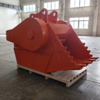 Broyeur hydraulique de godets pour excavatrice, à réponse rapide, vente en gros directe usine, pour le criblage de terre et le concassage de béton et de roche, 6 à 30 tonnes