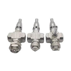 <span class=keywords><strong>Buse</strong></span> d'atomisation à <span class=keywords><strong>air</strong></span> anti-colmatage de qualité supérieure en acier inoxydable à double fluide pour l'irrigation agricole et la pulvérisation de désinfectant - Product Image 2