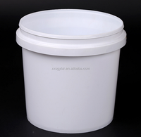 Couvercle de seau en plastique écologique de qualité alimentaire de 500ml 1L 2L 3L 4L 5L 10L 18L 20L Couvercle de poignée de seau en plastique de 5 gallons pour l'impression par transfert de chaleur de peinture