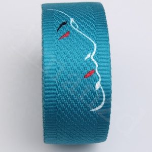 <strong>2</strong> <strong>Inch</strong> Custom Printed <strong>Webbing</strong> With <strong>Cotton</strong> Plain <strong>Webbing</strong> Liman Ribbon Factory Wholesale - Product Image 3