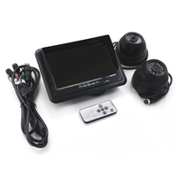 Consola de Conducción para Autobús Magnetic North QP001 con Pantalla de Monitoreo de Reversa de 7 Pulgadas para Autobuses Públicos