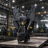 Cisailles hydrauliques robustes pour excavatrices, cisailles hydrauliques pour chargeuses compactes, cisailles hydrauliques pour la découpe de ferraille