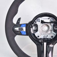 Volant de voiture en daim importé, à rayures ajourées, pour BMW F10 F20 F22 F30 F31 M2 F87 M3 F80 M4 F82 F85 F90 F15 E70 E90