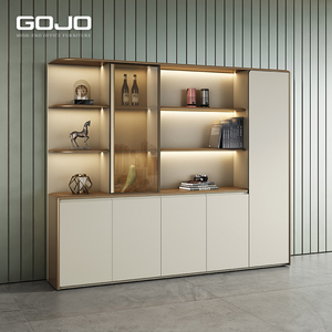 Tủ hồ sơ gỗ chắc chắn, thiết kế mới, dùng cho văn phòng thương mại, văn phòng tại nhà hoặc khách sạn - Product Image 3