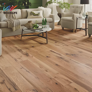 Suelo de Vinilo <span class=keywords><strong>SPC</strong></span> de 5 mm de Espesor con Base, Suelo de Vinilo <span class=keywords><strong>SPC</strong></span> con Sistema de Clic, Diseño de Madera, Roble Híbrido, Suelo de Vinilo <span class=keywords><strong>SPC</strong></span> de 5 mm y 6 mm - Product Image 5