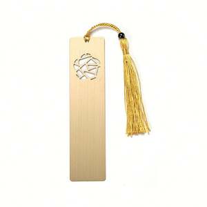 Marque-page en métal argenté vierge en gros, vente chaude - Product Image 4