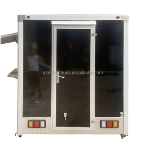 Remorque alimentaire multifonction personnalisable en aluminium et fibre de verre avec alimentation intégrée pour la vente de glaces, poulet frit, bonbons, utilisation en extérieur - Product Image 5