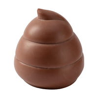Grands jouets moelleux amusants en forme de caca, jouets anti-stress en TPR en forme d'aliments, jouets à presser mignons et kawaii en forme de fruits, jouets sensoriels anti-anxiété, cadeau pour enfants