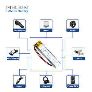 Mylion Mini 3.7V 250MAh <span class=keywords><strong>Lipo</strong></span> Pin Có Thể Sạc Lại 551245 Pouch Lithium Ion Nhỏ 7.4V 11.1V Li Polymer Gói - Product Image 3