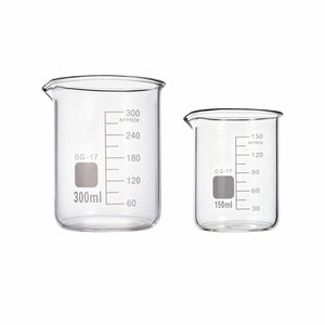 Béchers <span class=keywords><strong>de</strong></span> mesure en verre borosilicate 3.3 à paroi épaisse <span class=keywords><strong>et</strong></span> à large ouverture avec échelle graduée claire pour laboratoire <span class=keywords><strong>de</strong></span> <span class=keywords><strong>chimie</strong></span> – Fournisseur personnalisé - Product Image 2