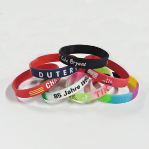 Pulsera de Silicona Delgada con Logotipo Personalizado, Pulsera Personalizada para Material Promocional Electoral - Product Image 6