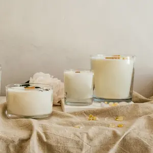 CH Aroma Naturals Hot Sell Soy Wax Scented Candle In Wholesale Glass Soy Wax Scented Candles