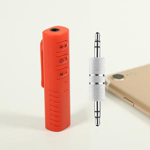 2024 HG 3.5mm adaptateur audio de musique stéréo sans fil Mini 60/90mah Jack Kit de voiture Bluetooth pour haut-parleurs - Product Image 2