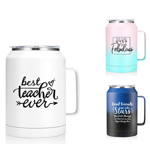 Vaso Térmico de Acero Inoxidable con Aislamiento al Vacío de 50oz/32oz con Asa, Rendimiento Térmico de 12-24 Horas, para Gimnasio y Senderismo - Product Image 1