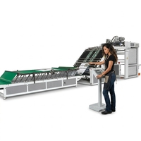 Machine à laminer le carton ondulé 1400 / Laminateur automatique haute vitesse pour l'emballage alimentaire