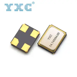 YXC 3225 Xtal 12pF 20PPM SMD Quartz Crystal Resonators 14.7456MHz
