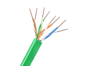 Rollo de CABLE de conexión para exteriores, CABLE de red y ethernet SFTP LAN RJ45, resistente al agua, 305M, 100M, CAT 7 CAT7