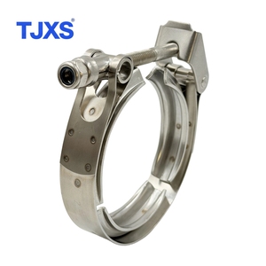 Klem <span class=keywords><strong>V</strong></span> <span class=keywords><strong>Band</strong></span> Suku Cadang Mobil Bahan Stainless Steel Lepas Cepat untuk Pipa Turbo Mobil - Product Image 6