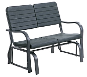 YOHO Ensembles de canapés en plastique à injection PP pour l'extérieur, tous temps, de haute qualité, ensemble de canapés de meubles de patio de jardin - Product Image 5