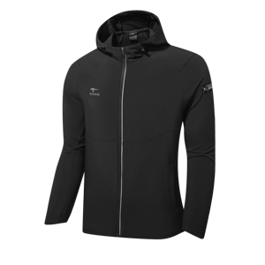 Jaket kustom tahan air dengan hoodie, jaket kustom ritsleting penuh, baju latihan olahraga bulu domba - Product Image 5