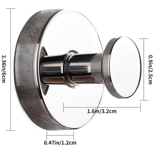 Wholesale High Quality Stainless Steel Wall Suction Cup <b>Hooks</b> Self <b>Adhesive</b> <b>Hooks</b> Bathroom Kitchen Towel Wall <b>Hook</b> - Product Image 3