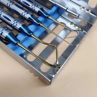 Kit de Levage du Sinus Maxillaire avec Cassette, Instruments Chirurgicaux Dentaires pour Greffe Osseuse d'Implants, Chirurgie Orale, Usage Hospitalier, pour Chien