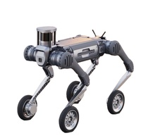 Robot chien quadrupède à roues Unitrees B2 B2-W, protection IP67, mode hybride roue-jambe, charge utile lourde, industriel, en stock