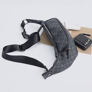 Wholesale Waterproof <b>Small</b> Travel Money Phone Fanny Pack Outdoor Cross Body Chest Sling <b>Bags</b> for Men - Product Image 4