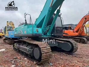 Excavatrice lourde d'occasion de 48 tonnes Kobelco SK480 Excavatrice sur chenilles d'occasion Kobelco SK480 Excavatrice d'occasion en bon état - Product Image 2
