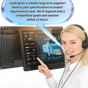 <span class=keywords><strong>Écran</strong></span> LCD industriel IPS de 15,6 pouces, moniteur métallique, VGA, rétroéclairage LED, 60 Hz, montage VESA, cadre ouvert, application informatique intégrée tactile - Product Image 6