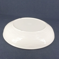 Plato de Melamina Ecológico para Servir en Restaurantes y Hogares, Plato Hondo para Carne, Ensaladas, Pizza y Otros Alimentos
