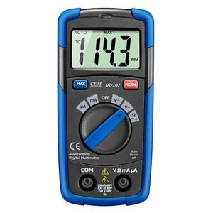 Multímetro Digital Cem Dt 107, 600V, Auto Ranging, Probador de Voltaje, Corriente y Resistencia - Product Image 5