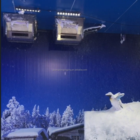 Machine à neige de plafond à haute température 6000kw conception automatique Spa fontaine de glace Machine à neige pour Sauna Spa salle de neige